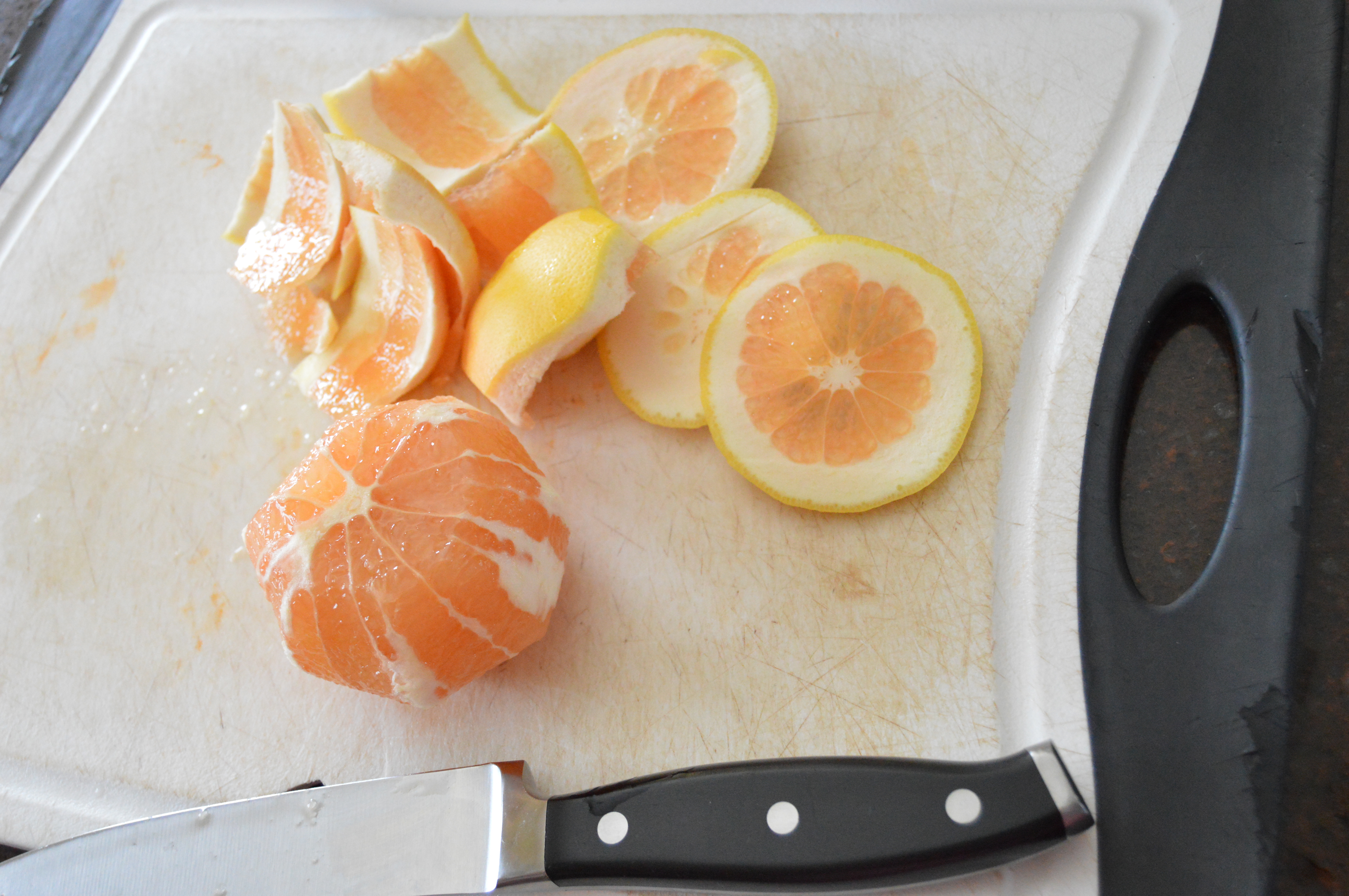 Grapefruit Avocado Cottage Cheese Snack