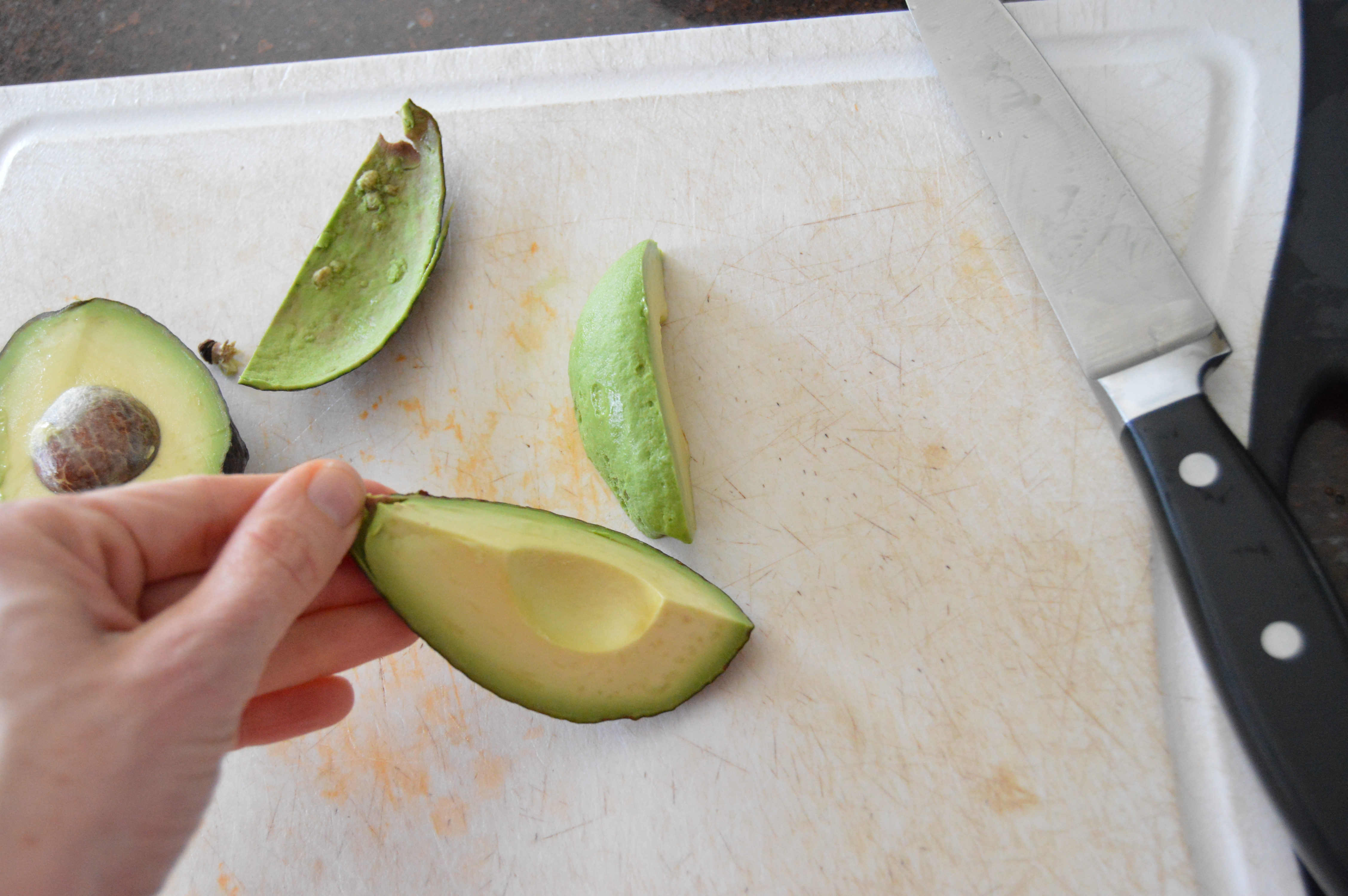 Grapefruit Avocado Cottage Cheese Snack