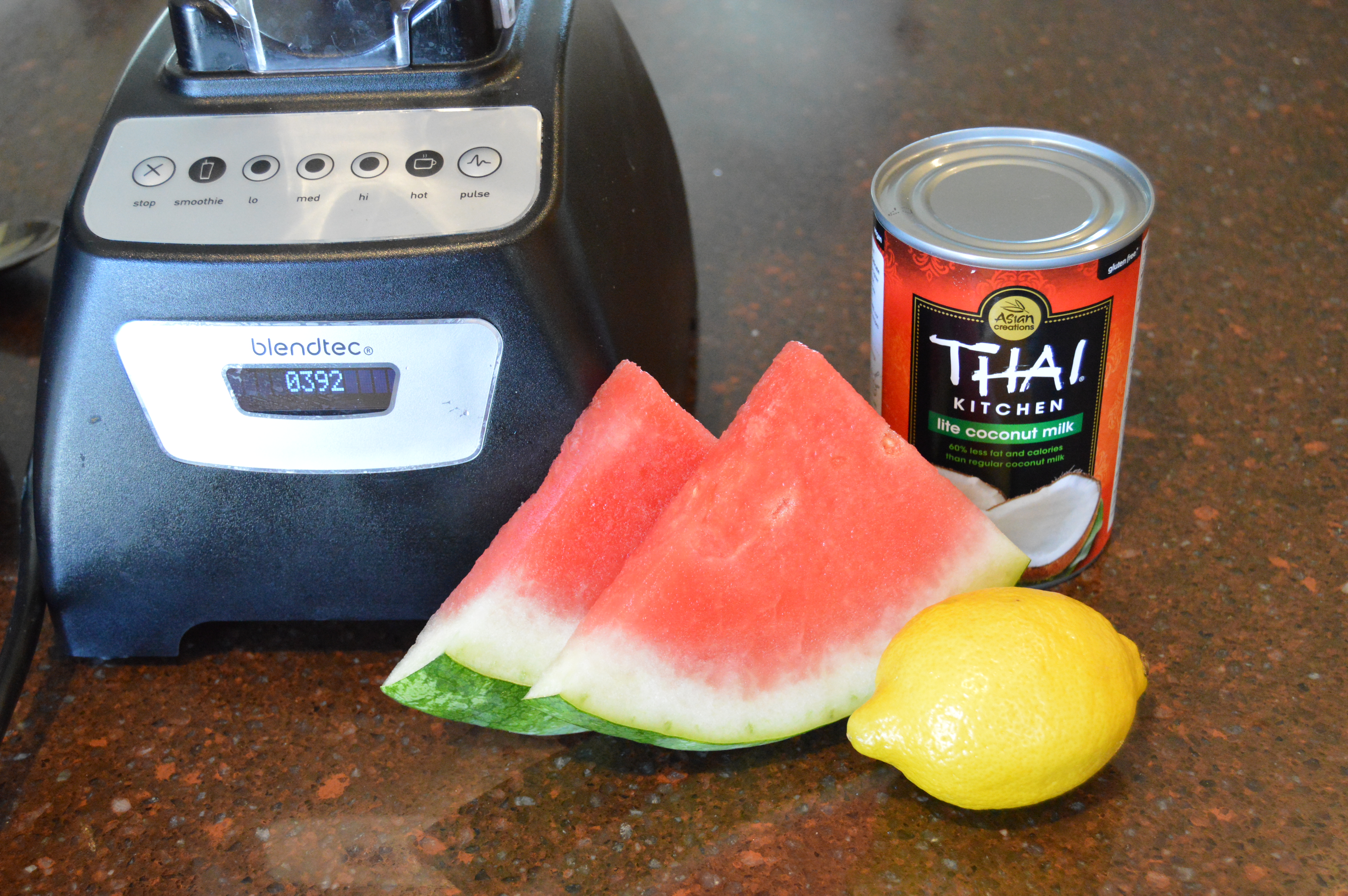 Watermelon Coconut Slushy Sugar Free